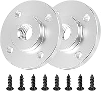 Vista 8 de PATIKIL Soporte de brida de micrófono de rosca hembra de 3/8 "-16, base de montaje de mesa de cuello de cisne de escritorio con tornillo de cabeza