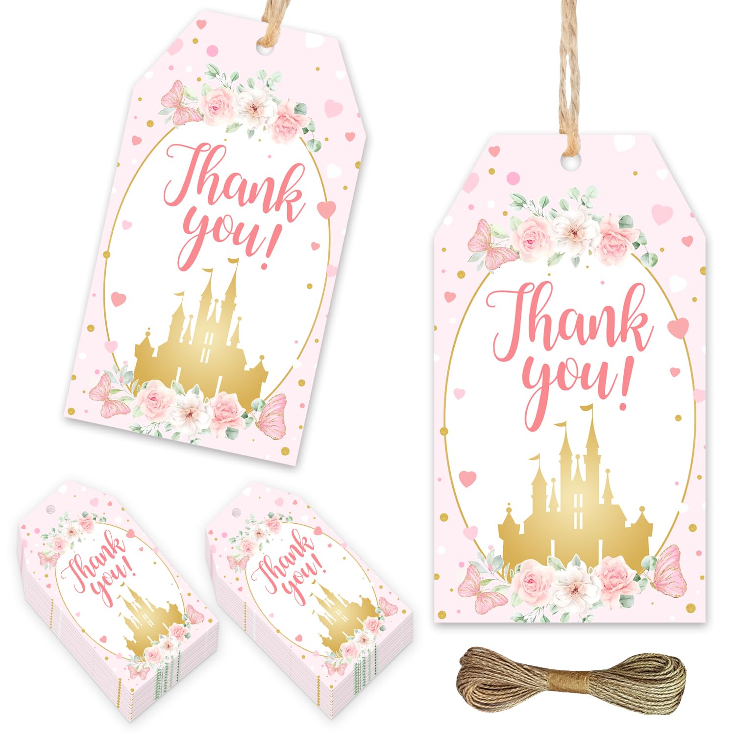 Amazon.com : 50Pcs Princess Theme Thank You Tags Pink Floral Birthday Thank You Gift Tags Castle Thank You Paper Tags Hanging Labels for Girl Baby Shower Princess 1st 2nd 3rd Birthday Party amazon-com-50pcs-princess-theme-thank-you-tags-pink-floral-birthday-thank-you-gift-tags-castle-thank-you-paper-tags-hanging-labels-for-girl-baby-shower-princess-1st-2nd-3rd-birthday-party