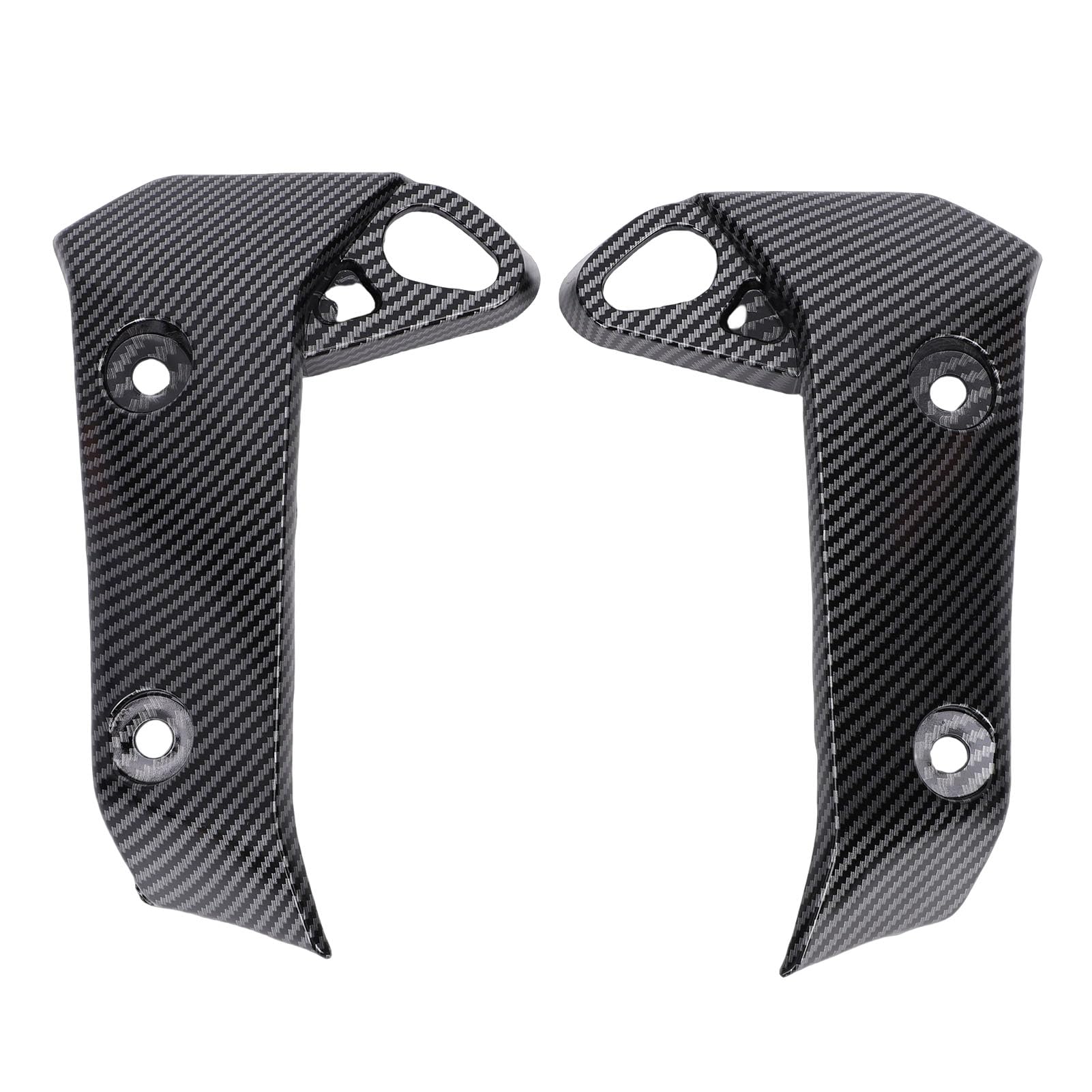 Yctze Carénage de Radiateur de Clignotant Latéral, Remplacement de Haute qualité pour MT-07 2017-2020, avec Couvercle de Protection Distinctif, Idéal pour l'amélioration du Style de Moto