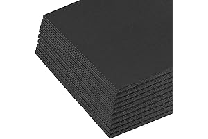 Black Foam Board (5x7, Black)