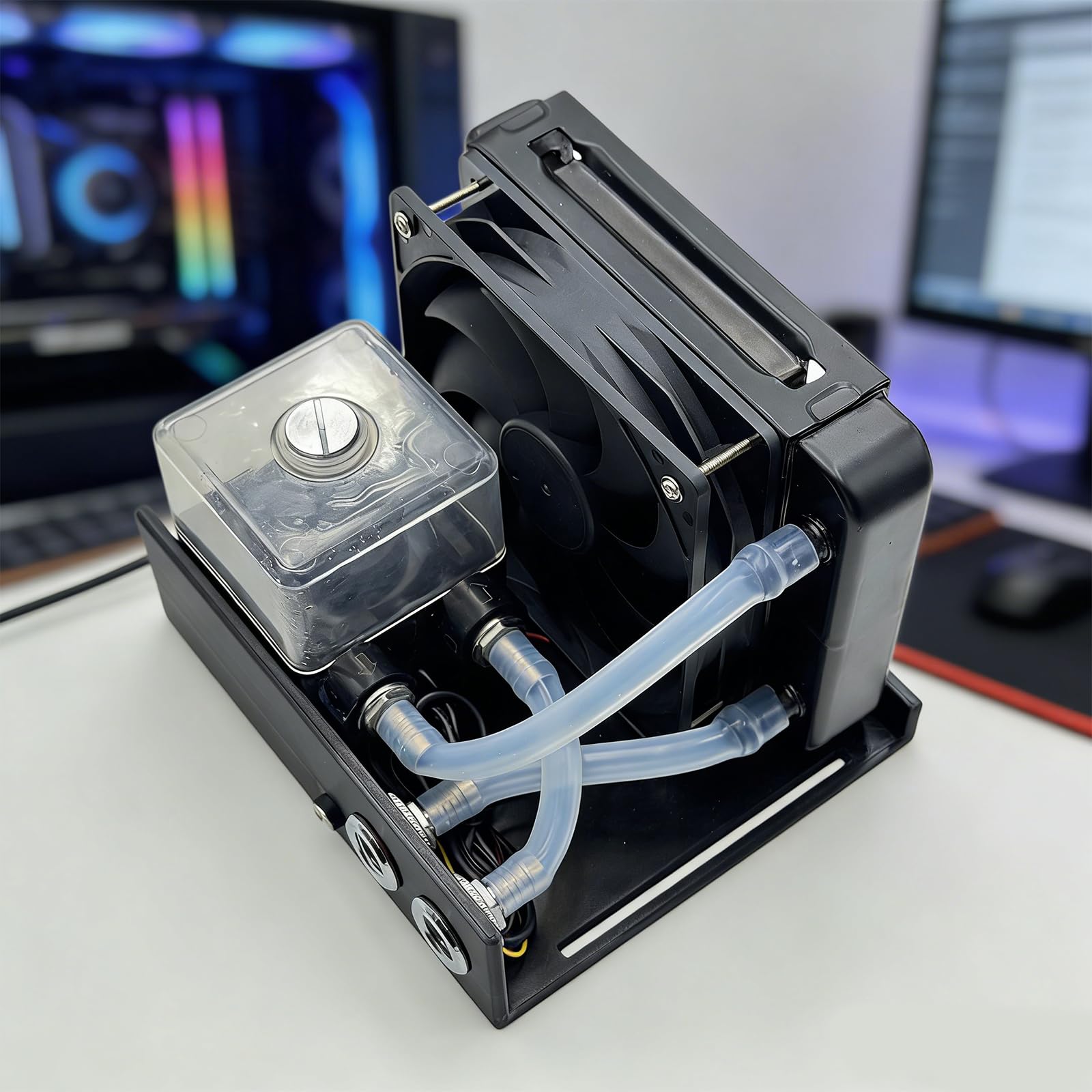 Lärm Wasserkühlung Industriemaschine Computerhardware Medizinische Schönheit für elektronische Geräte Integrierter Flüssigkeitskühlschrank