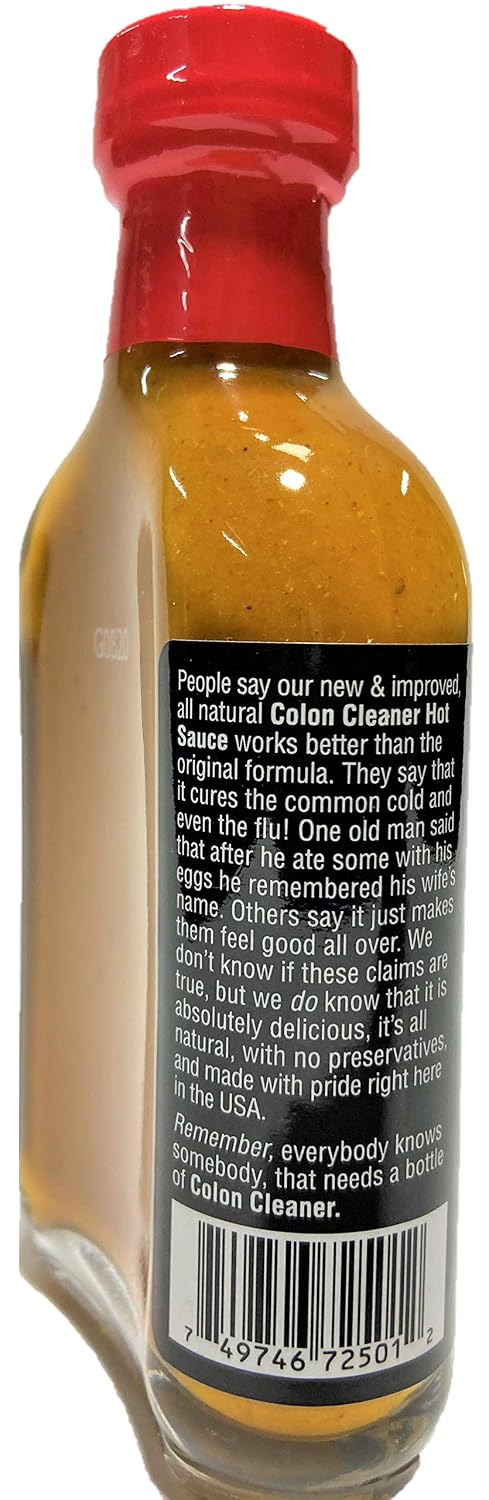 Colon Cleaner Hot Sauce 5.7oz (Pack of 2)