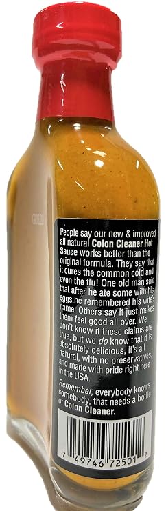 Colon Cleaner Hot Sauce 5.7oz