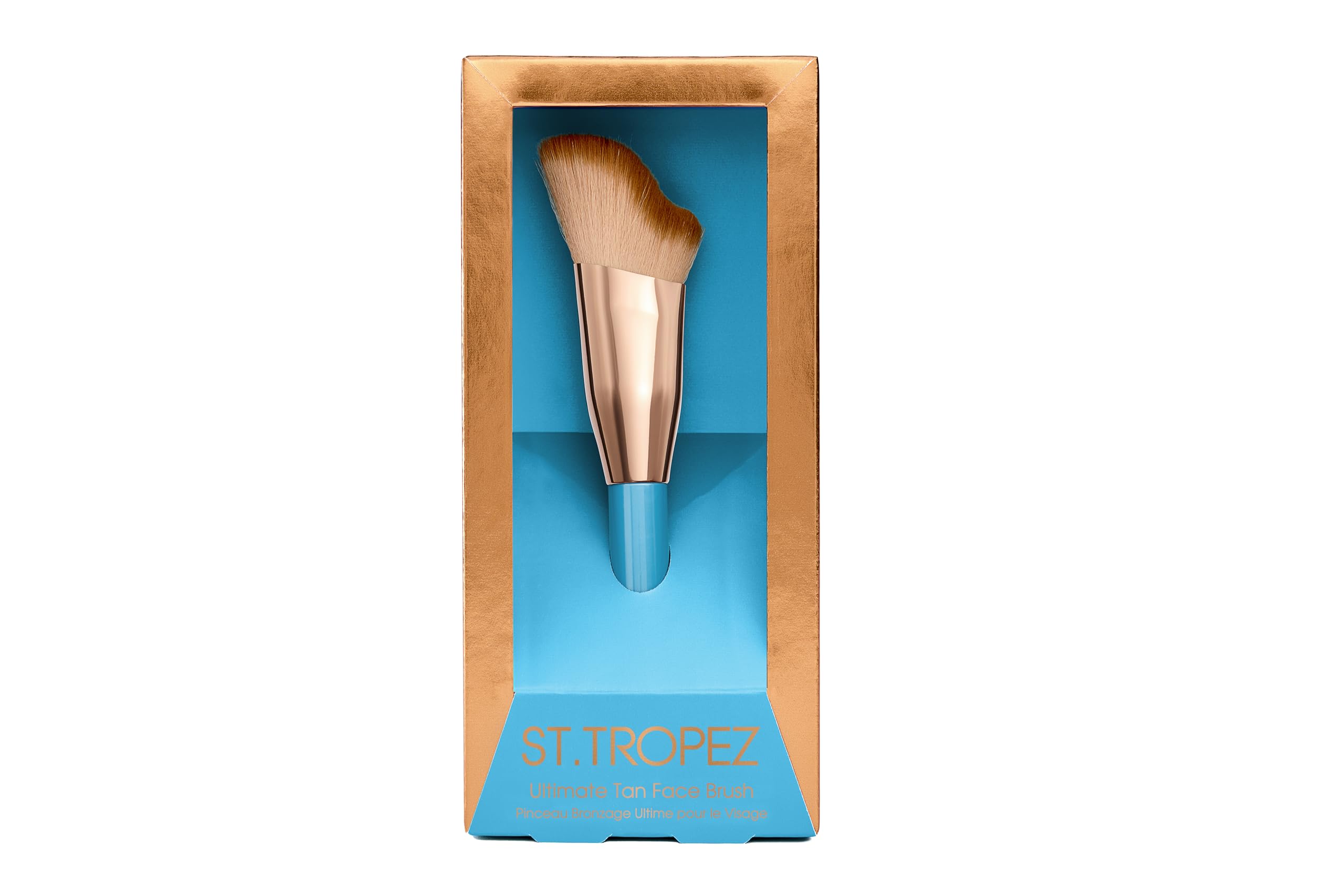 St. Tropez Ultimate Flawless Tan Face Brush – Soft Vegan Bristles for Streak‑Free Self‑Tan Application, Full Face Coverage, Contouring & Blending