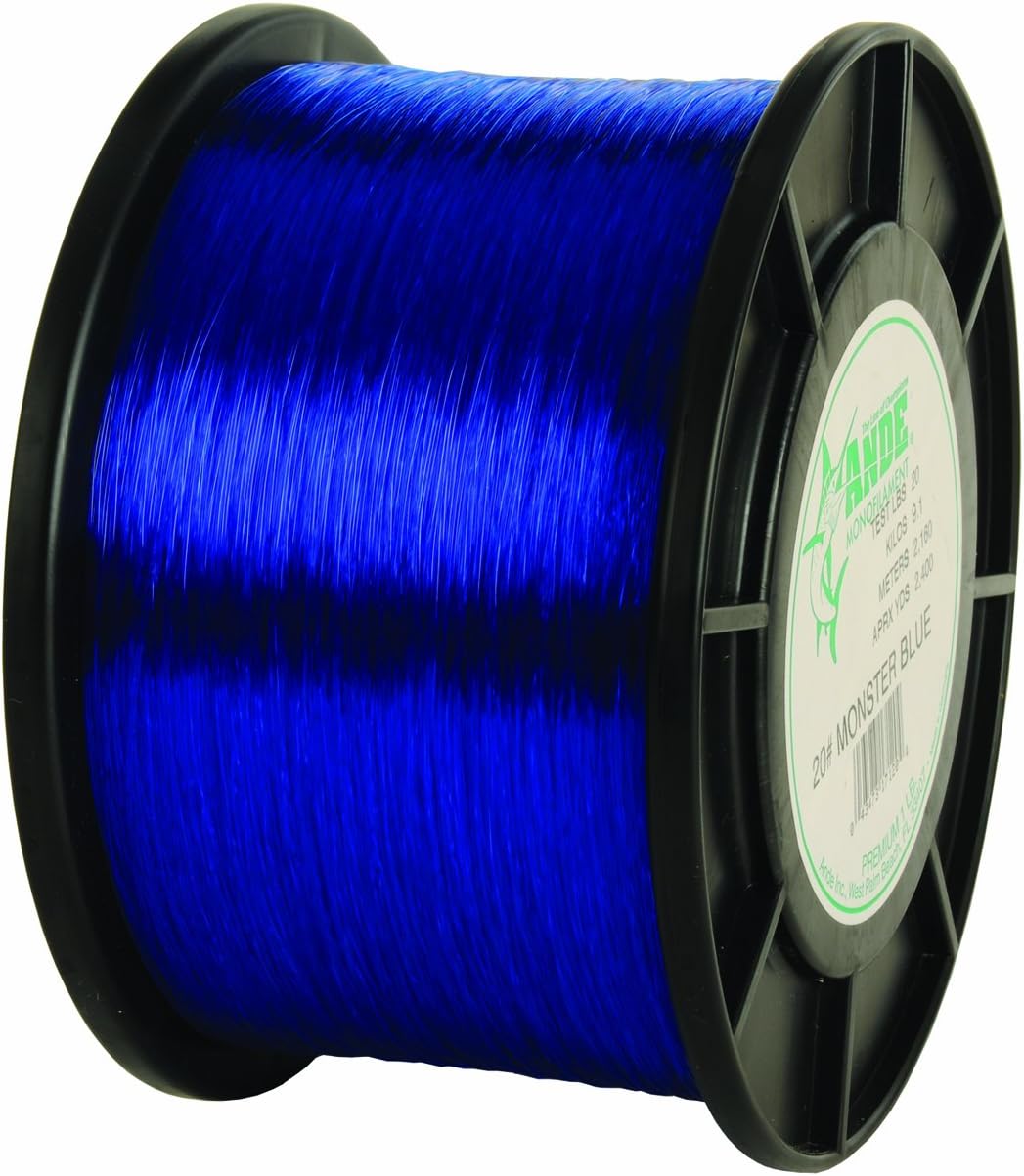 Monster Monofilament Line with 20-Pound Test, Blue, 1-Pound Spool