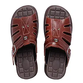 Sandália Chinelo Masculino Couro Legítimo Anti-stress…