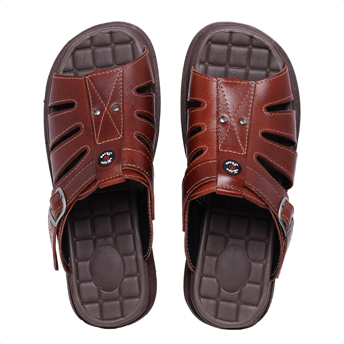 Sandália Chinelo Masculino Couro Legítimo 100% Couro Anti-stress em promoção! Veja a oferta e mais achadinhos de Sandálias & Chinelos 2 Hoje é o melhor dia para comprar Sandália Chinelo Masculino Couro Legítimo 100% Couro Anti-stress com aquele preço maroto! Promoção! Aproveite a oferta! 2