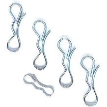 Fit for Husqvarna 532194209 532194208 Deck Clip Set 5-Pack - Bow Tie Lock Cotter Pins for Craftsman, Poulan Mower Deck Linkage