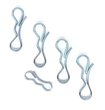 Fit for Husqvarna 532194209 532194208 Deck Clip Set 5-Pack - Bow Tie Lock Cotter Pins for Craftsman, Poulan Mower Deck Linkage