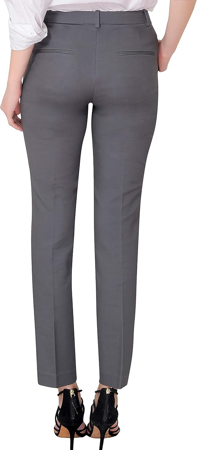 Marycrafts Women's Work Ankle Dress Pants Trousers Slacks - Image 2