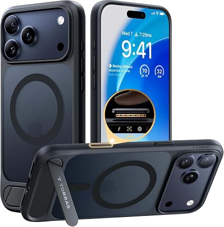 Amazon.com: TORRAS Strong Magnetic & Seamless Stand for iPhone 17