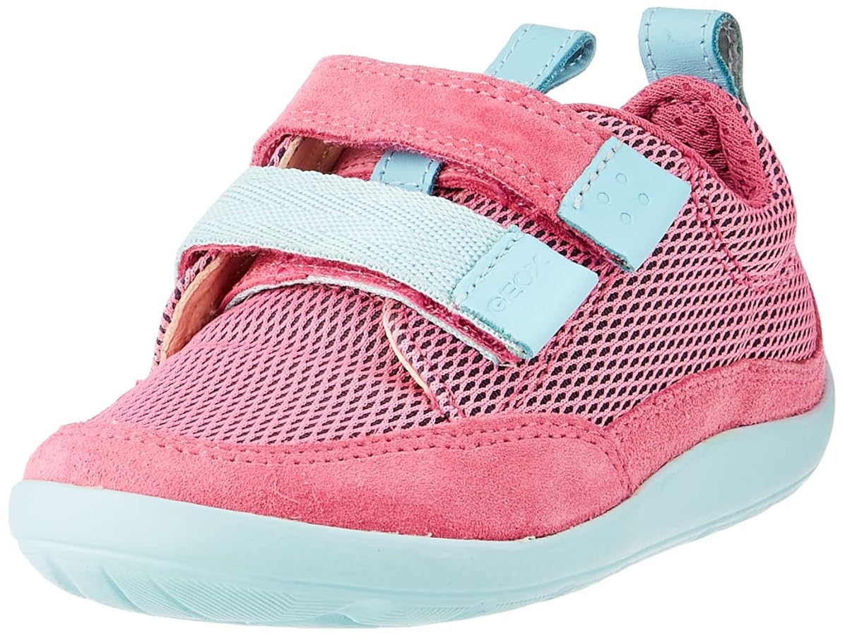 Geox Kalispera Mädchen Sneaker - Atmungsaktive Kinderschuhe Mit Klettverschluss