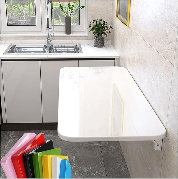 OCAZI Folding WallMounted DropLeaf Table Heavy Duty Wall