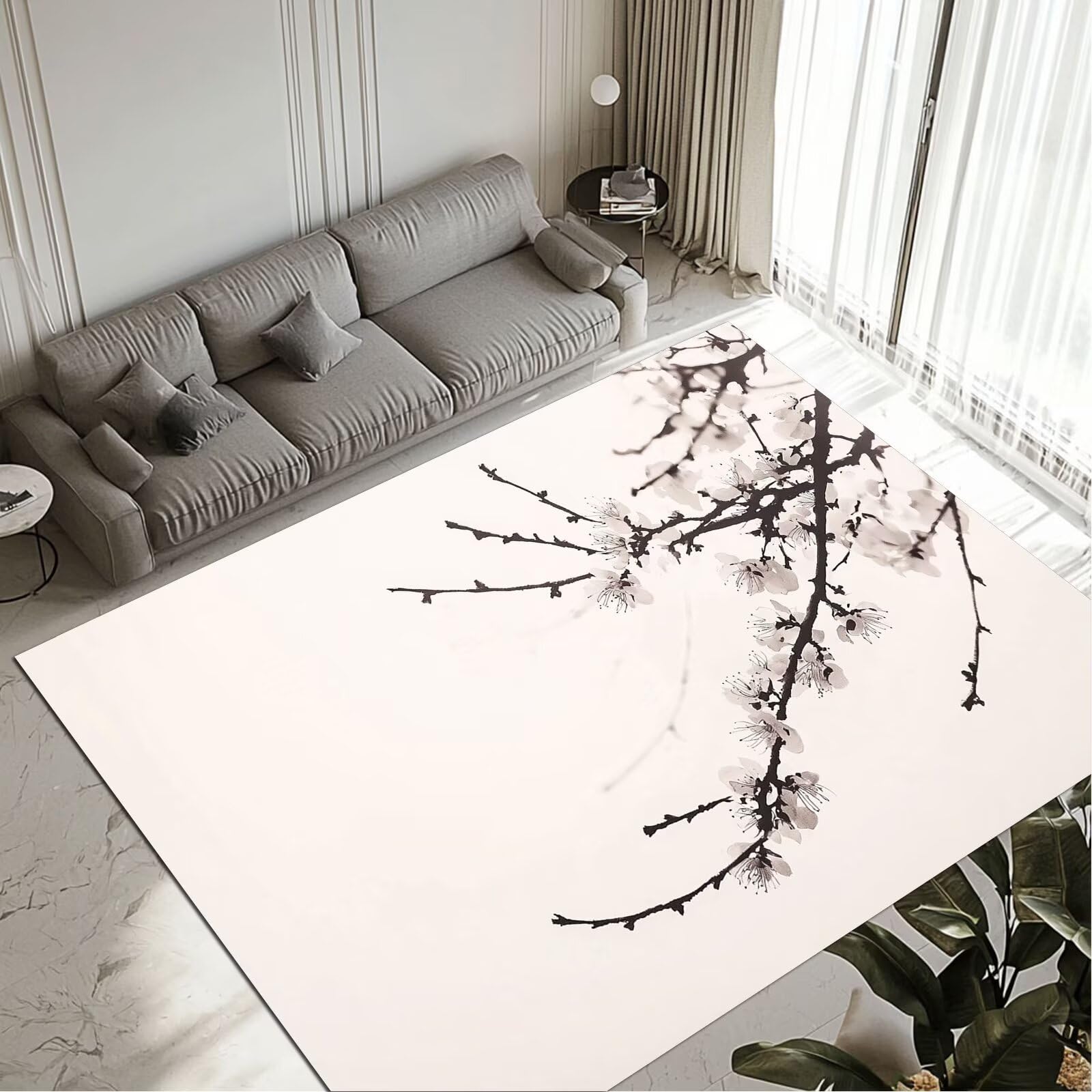 Tapis de salon lavable 100x200cm pour en finir avec les taches de cuisine