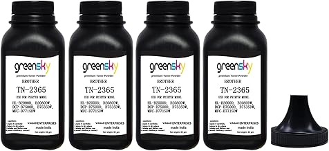 TN 2365 Toner Powder Refill Compatible for Brother TN B021-100gm,for Brother HL-B2000D, B2080DW, D-C-B7500D, B7535DW, MFC-B7715DW. (2365 4)