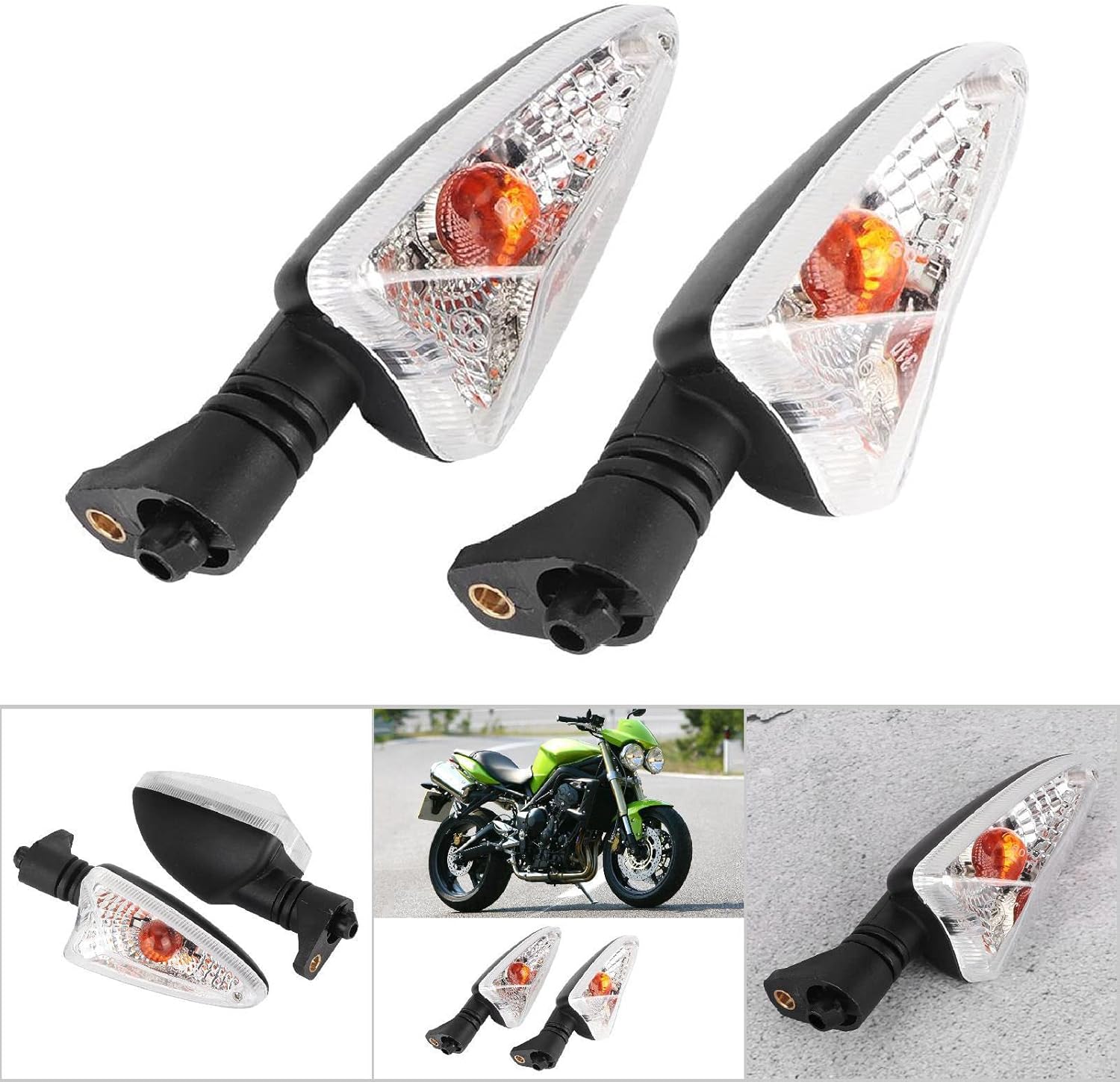 Turn Signal Bulbs Motorcycle Turn Signal Light Indicator Flasher Lamp Fit For