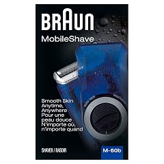 Braun Electric Razor for Men M60b Mobile Electric Foil Shaver Washable