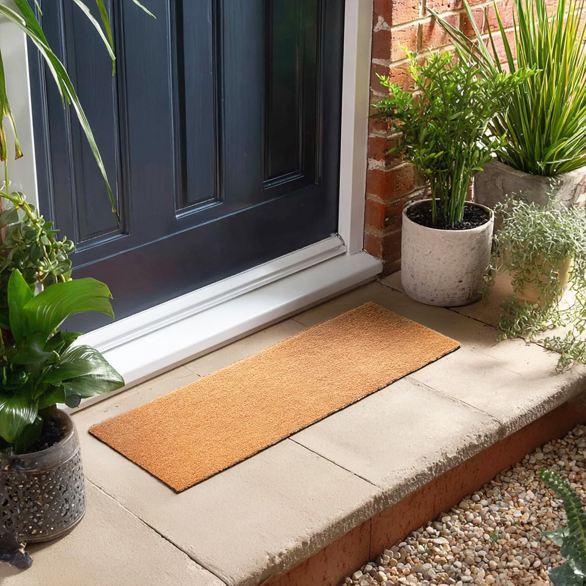 Nicoman Pvc Coir Non-Slip Doormat For Entrance Areas 90Cm X 60Cm from B&Q