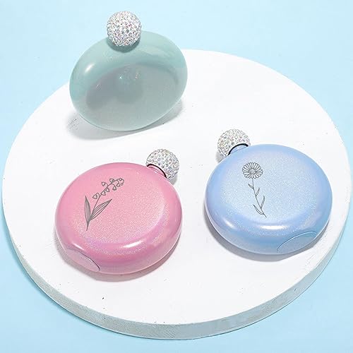 Miniatura 4 de Frasco de flores personalizado para el mes de nacimiento con tapa de diamantes de imitación para dama de honor, regalo de fiesta nupcial, grabado
