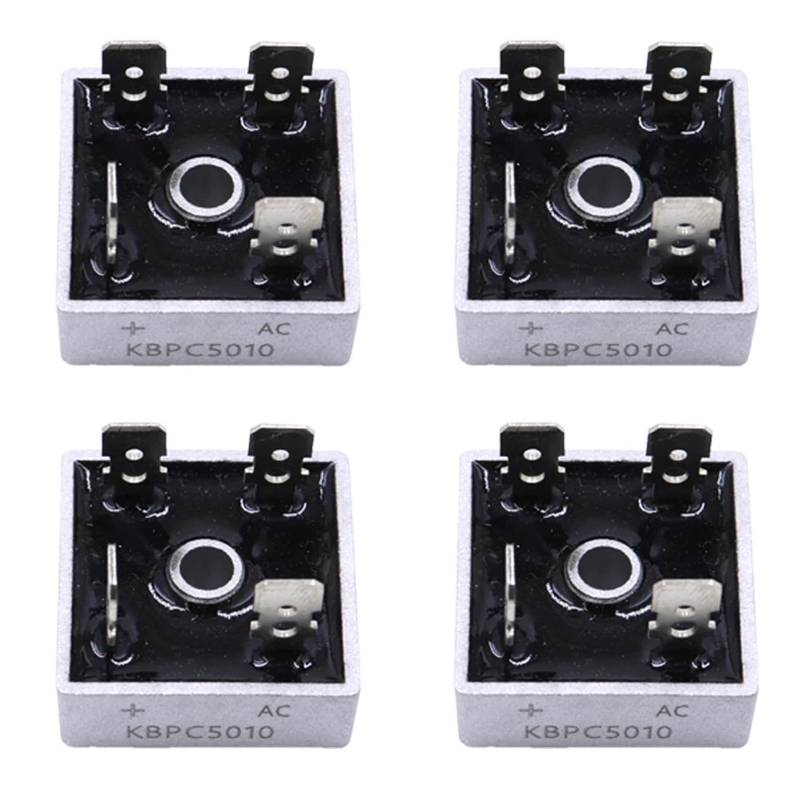 Redresseur de pont à diodes KBPC5010 5010 50A 1000V Kbpc5010(4 PCS)