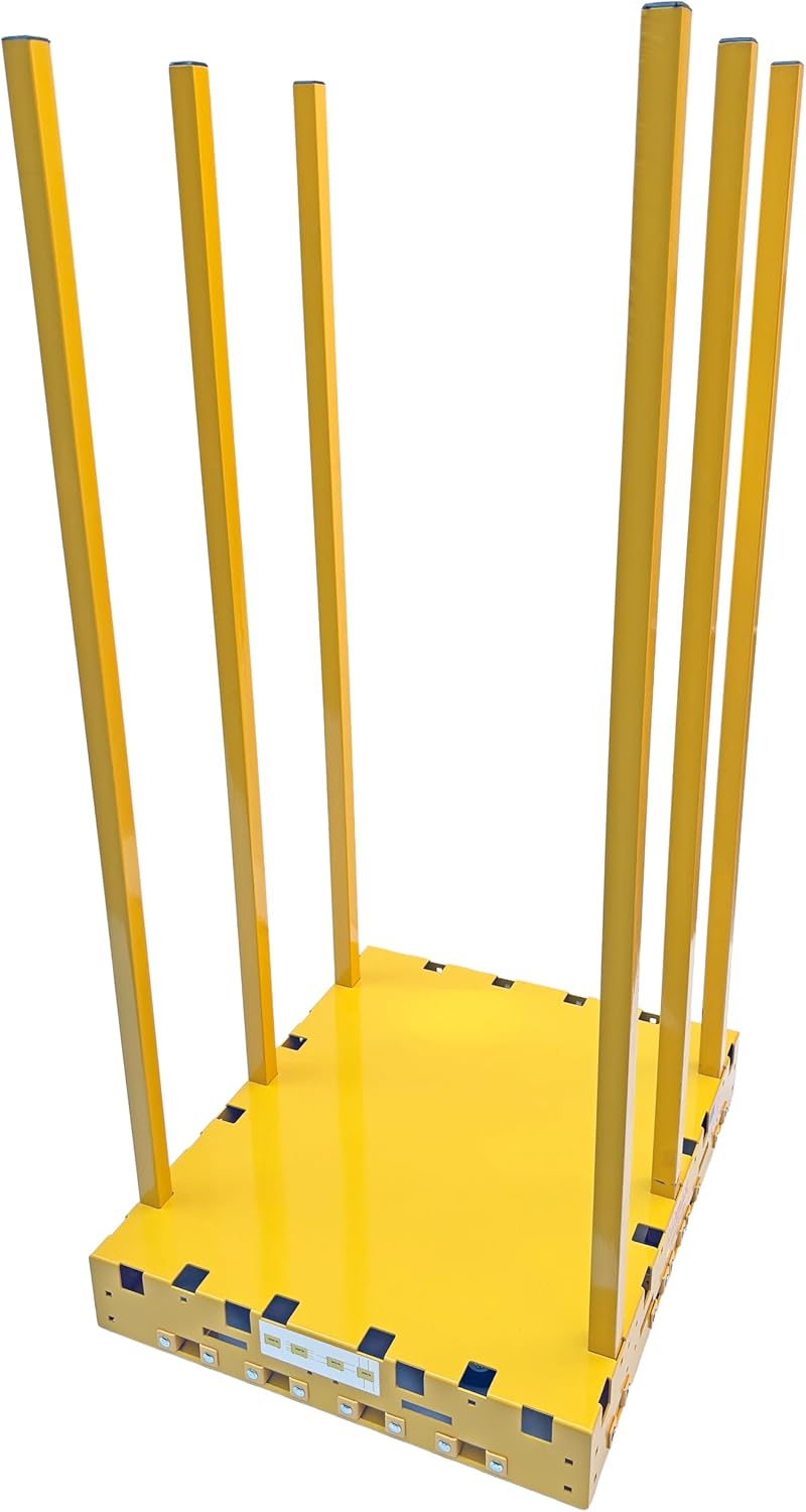 Saw Trax SD 1,000 lb. Capacity Yel-Low Safety Dolly