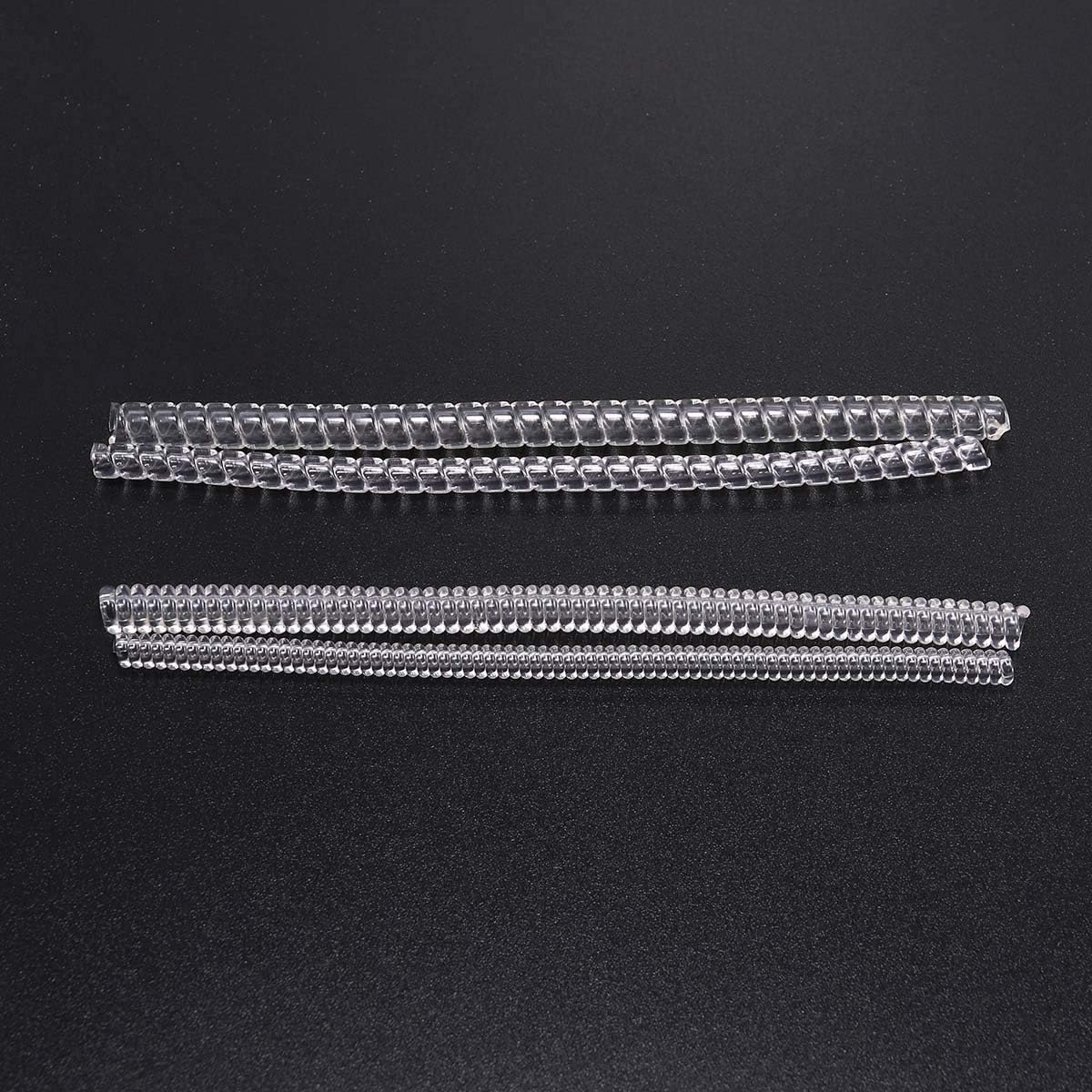4pcs/lot Transparent Spiral Based Ring Tools Spring Coil Ring Size Adjuster Guard Tightener Reducer Resizing Tool for Jewelry (Mixed)