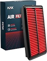 Vista 32 de KAX Filtro de aire de motor premium, GAF025 (CA4309) Reemplazo para Murano, Maxima, Pathfinder, QX60, G35 FX35, Altima, Impreza, filtro con vida