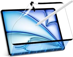 Pnakqil Magnetic Paper Protective Film for iPad Air 11 Inch M3/M2 (2025/2024), Reusable and Removable Matte Paper Screen Protector for Writing and Drawing, 1 Piece