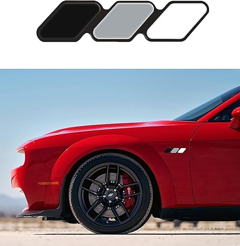 Calcomanías tricolor para emblema de insignia, accesorios de decoración, etiqueta de automóvil para Tacoma 4Runner Tundra Sequoia Rav4 Highlander