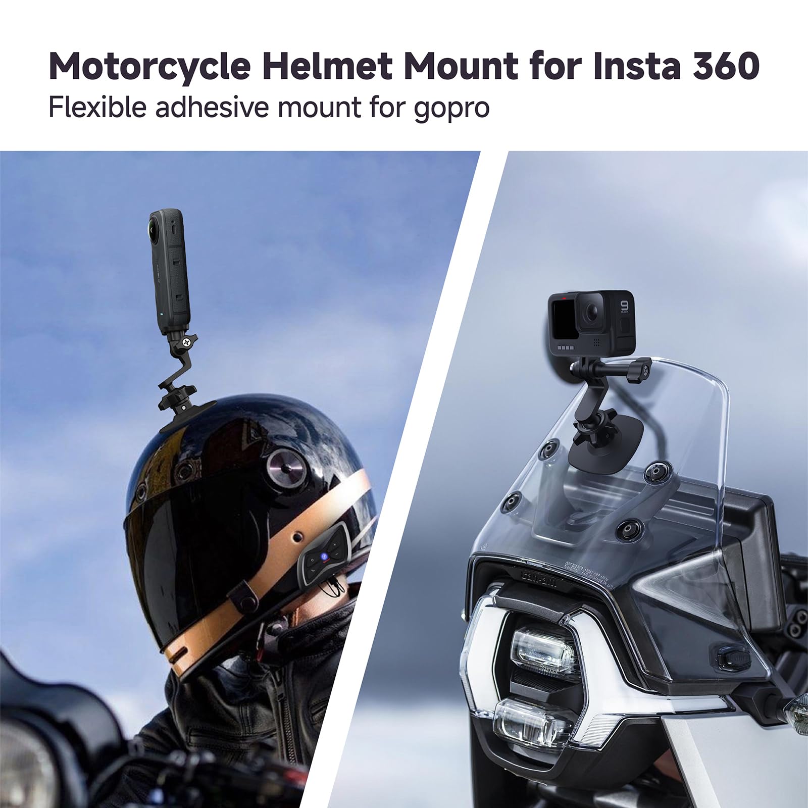 Mounting Kit 360° Rotante Adesivo Set di 2 - Dettaglio