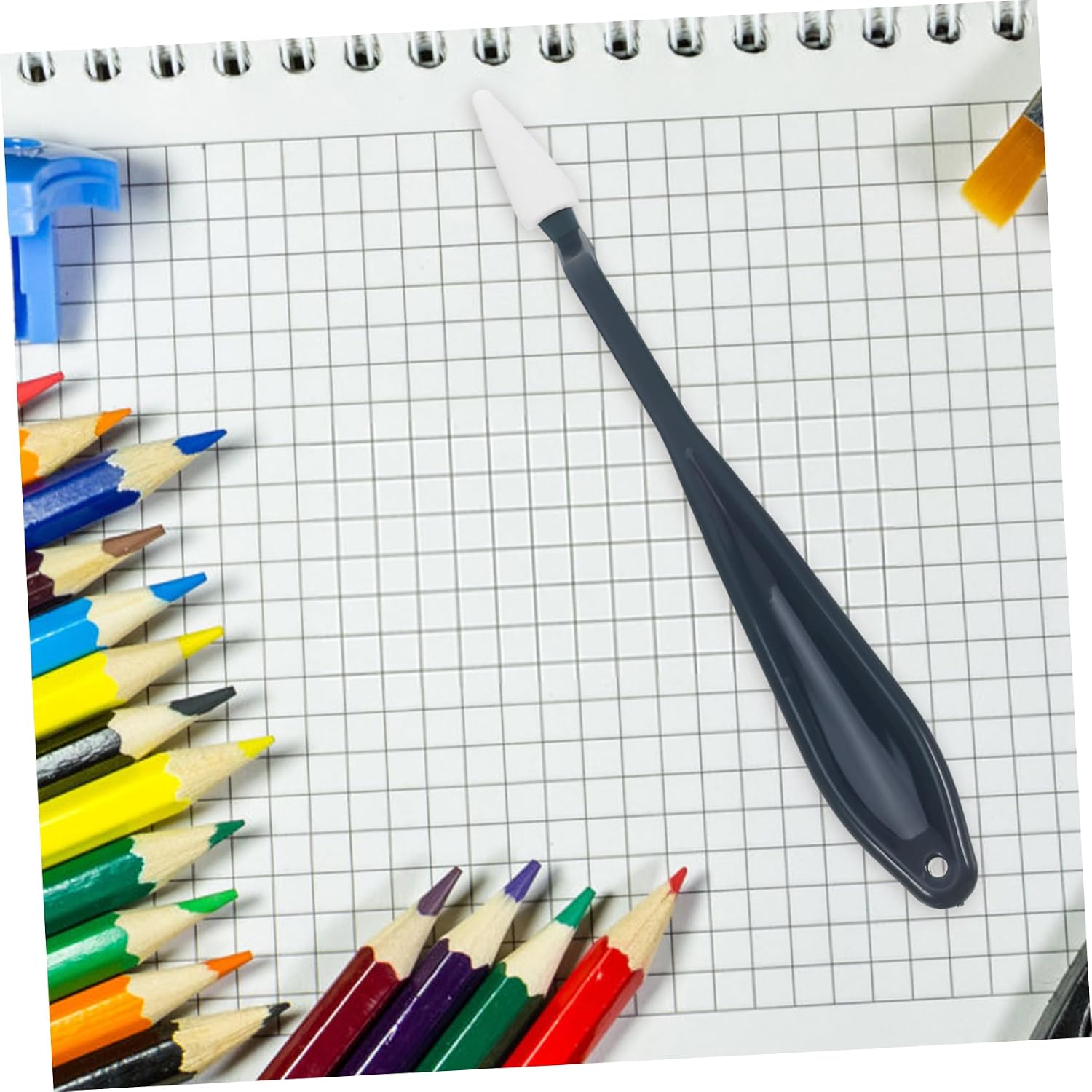 TEHAUX 1set Versatile Sketch Tool Artists Blending Stumps Precision Erasers and Shading Tools for Sketching and Drawing Compact and Easy to Use for Detailed Artwork