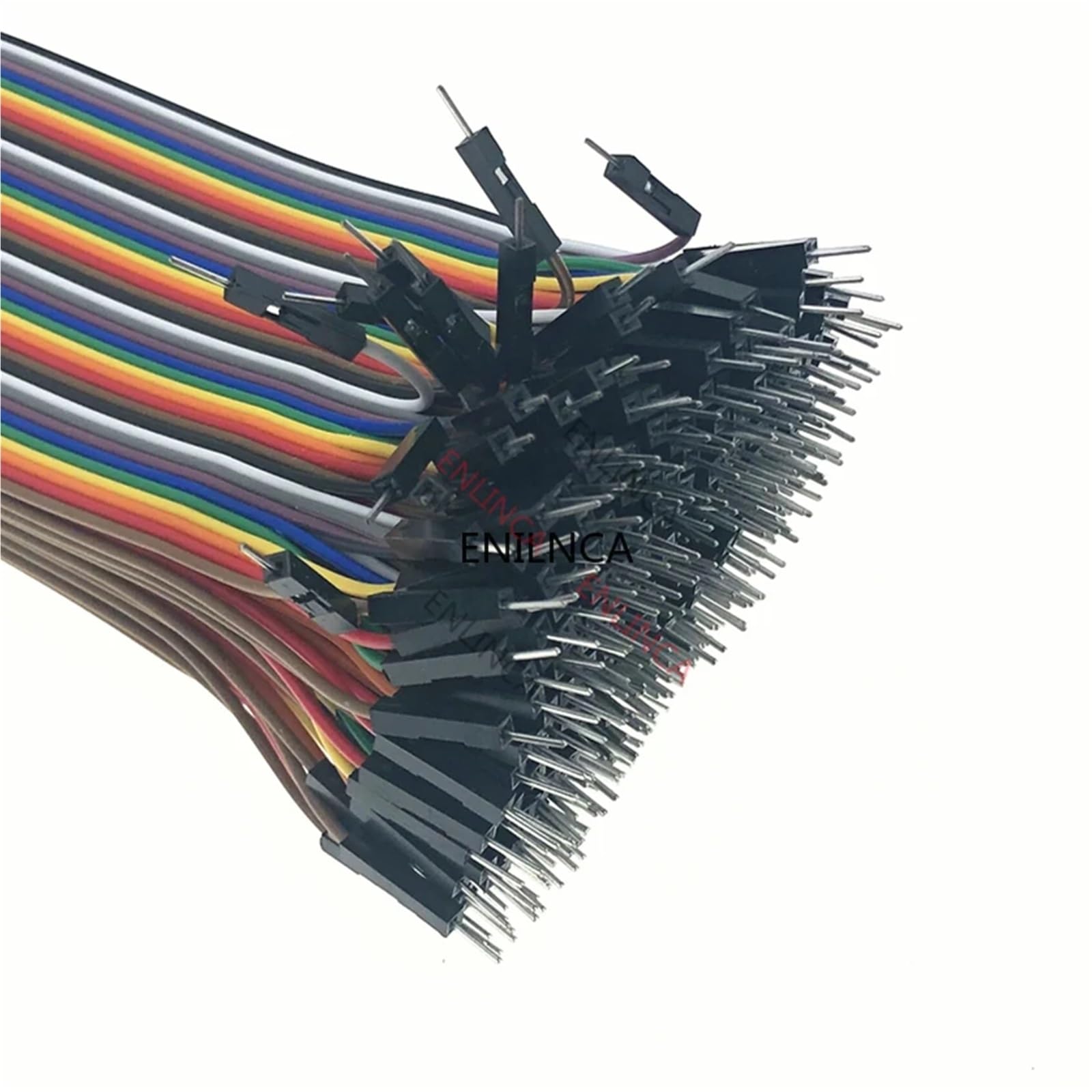 40-120 pezzi Dupont Line 20CM 40 Pin Maschio a Maschio + Maschio a Femmina e Femmina a Femmina Cavo Jumper Dupont Fai da Te(Male to Male 40pcs)