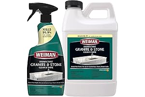 Weismann Granite Cleaner & Polish Value Pack (24oz + 64oz)