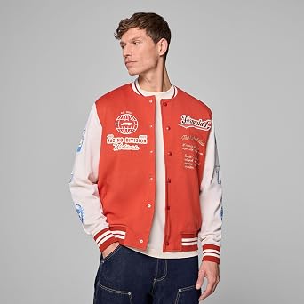 Formula 1 Heritage Varsity Jacket Red
