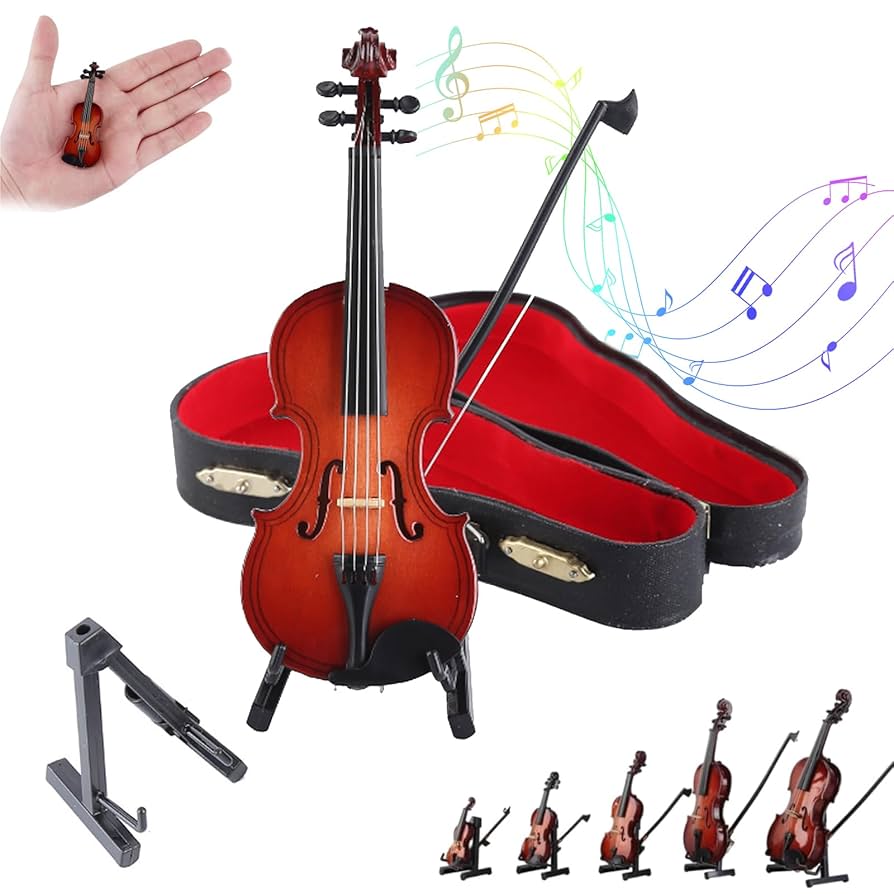 Amazon.com: Tiny Violin Mini Violin, World Smallest