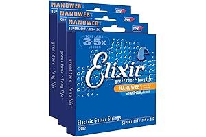 Elixir 12002 Super Light Electric Guitar Strings (9-42)