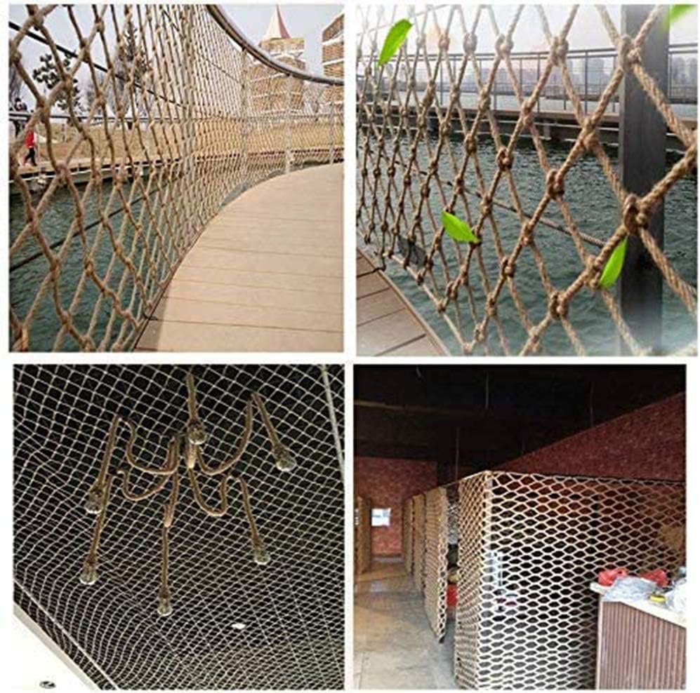 Decorative Net, Mesh Kid's Protective Net Outdoor Decorative Net Fence Outdoor Kid's Garden Net Interior Net Balcony Stair Safe Net,1x 1m（3.3 * 3.3ft）