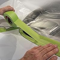 Vista 6 de 3M 401+ Scotch Cinta adhesiva verde de alto rendimiento: 2 pulgadas (1.890 in real) x 60 yardas (verde)