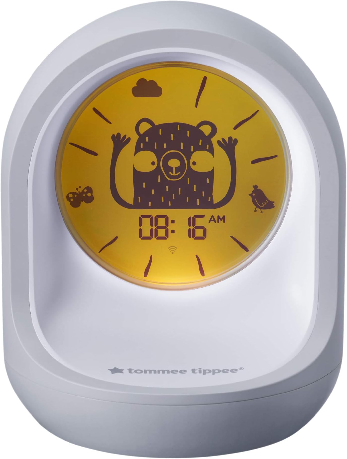 Tommee Tippee Sleep Trainer Clock, Timekeeper Connected Sleep Aid, From the Creators of the Groclock, App-Enabled Alarm Clock and Nightlight for Children