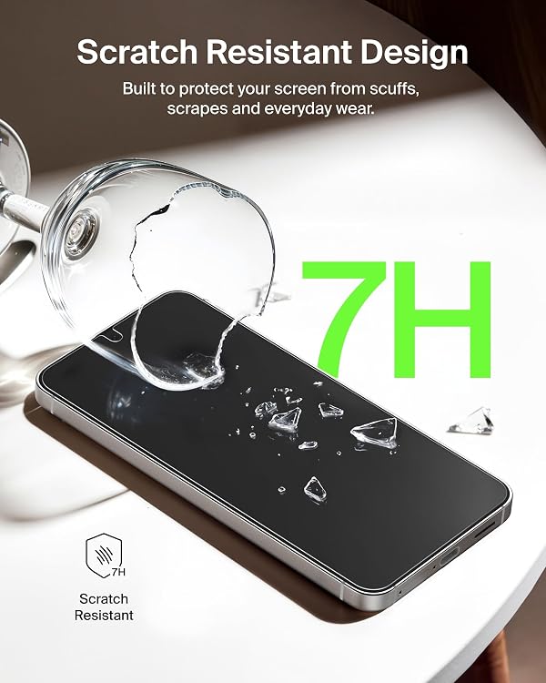 Belkin Titan EcoGuard Privacy Filter Screen Protector for Samsung Galaxy S26, Scratch Resistant Impact Protection, Anti-Fingerprint, Ultra-Thin w/Easy Align Tray for Bubble Free Application by Belkin - Used condition - Image 6