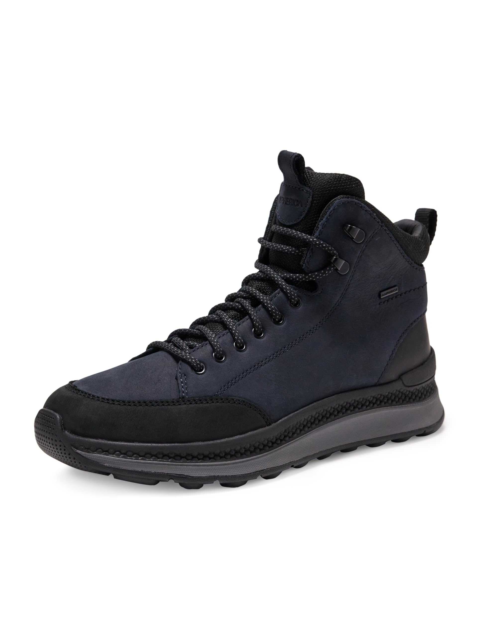 Geox Herren Navy Black Man U Spherica Actif X2 Hybrid Navy/Black 44_Eu