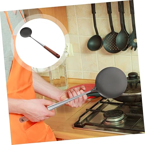 Miniatura 3 de Cuchara de freír cuchara de aceite antiadherente para freír aperitivos mango largo