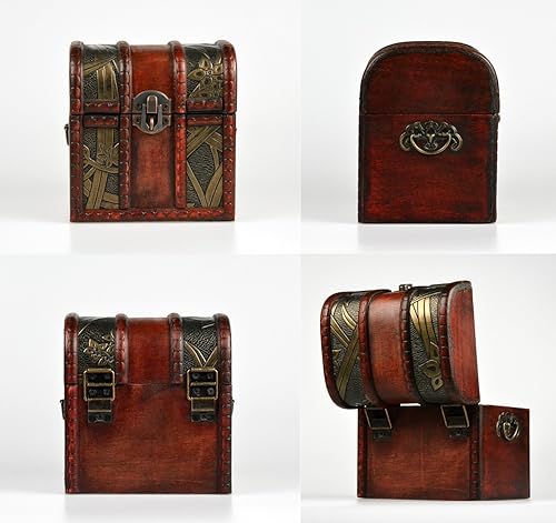 Miniatura 7 de Cofre élfico (armonía) Caja de madera para almacenamiento de juegos de cartas coleccionables TCG MTG Magic FaB YGO EDH Commander FaB PTCG dados y