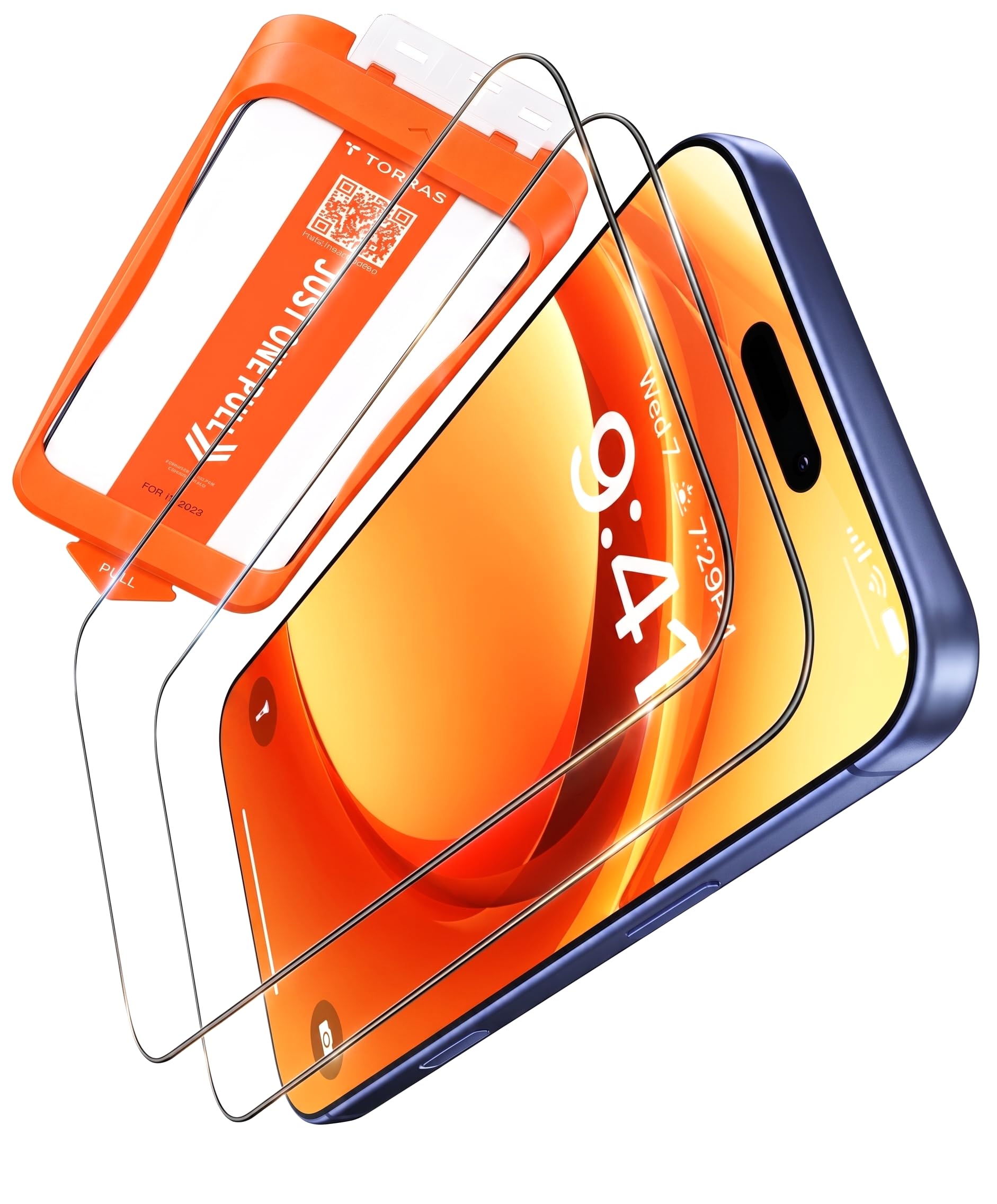Amazon | 【画面割れゼロ·航空宇宙強化ガラス】TORRAS For iPhone 17