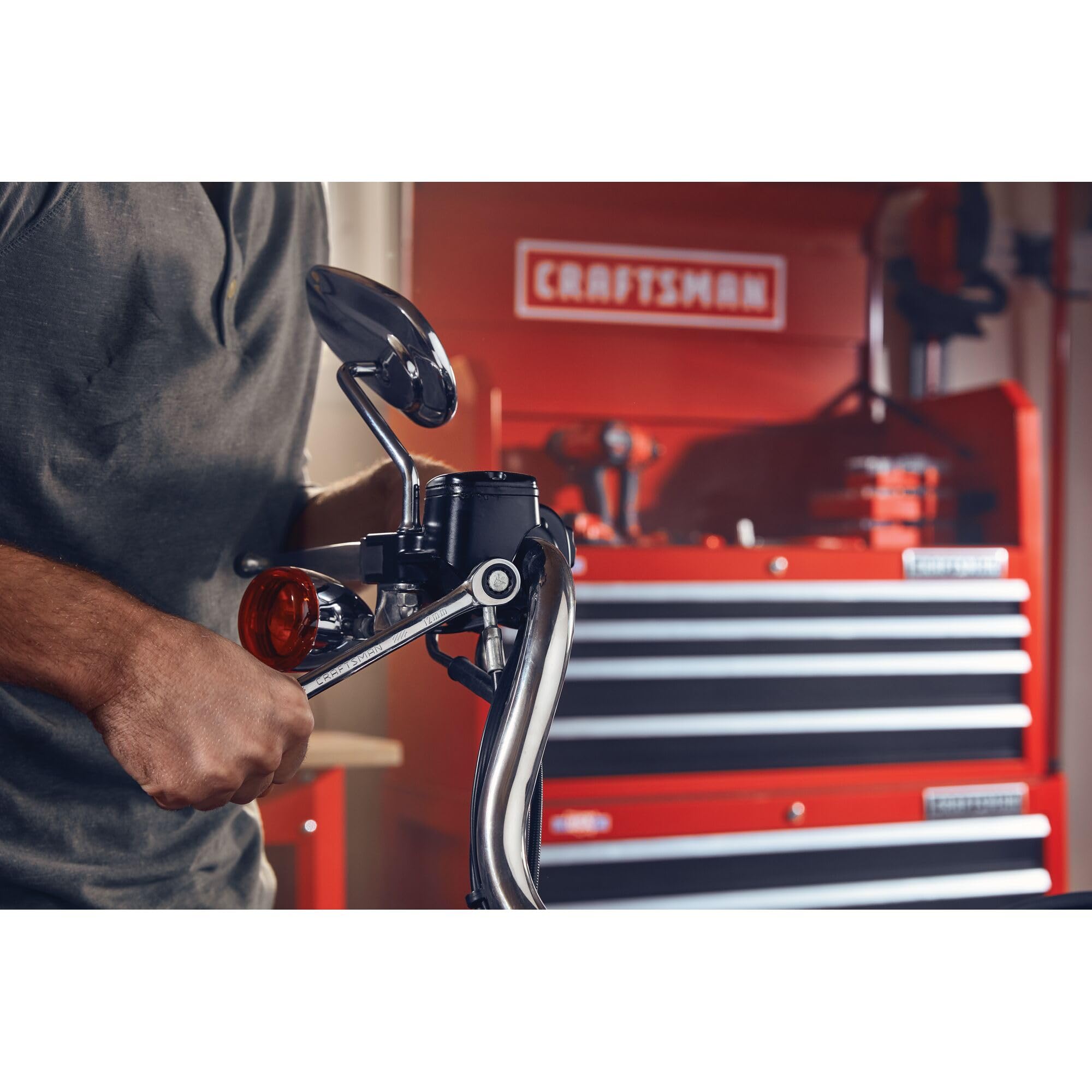 Craftsman CMMT87021 - Juego de llaves de carraca métricas de 11 piezas de 12 puntos
