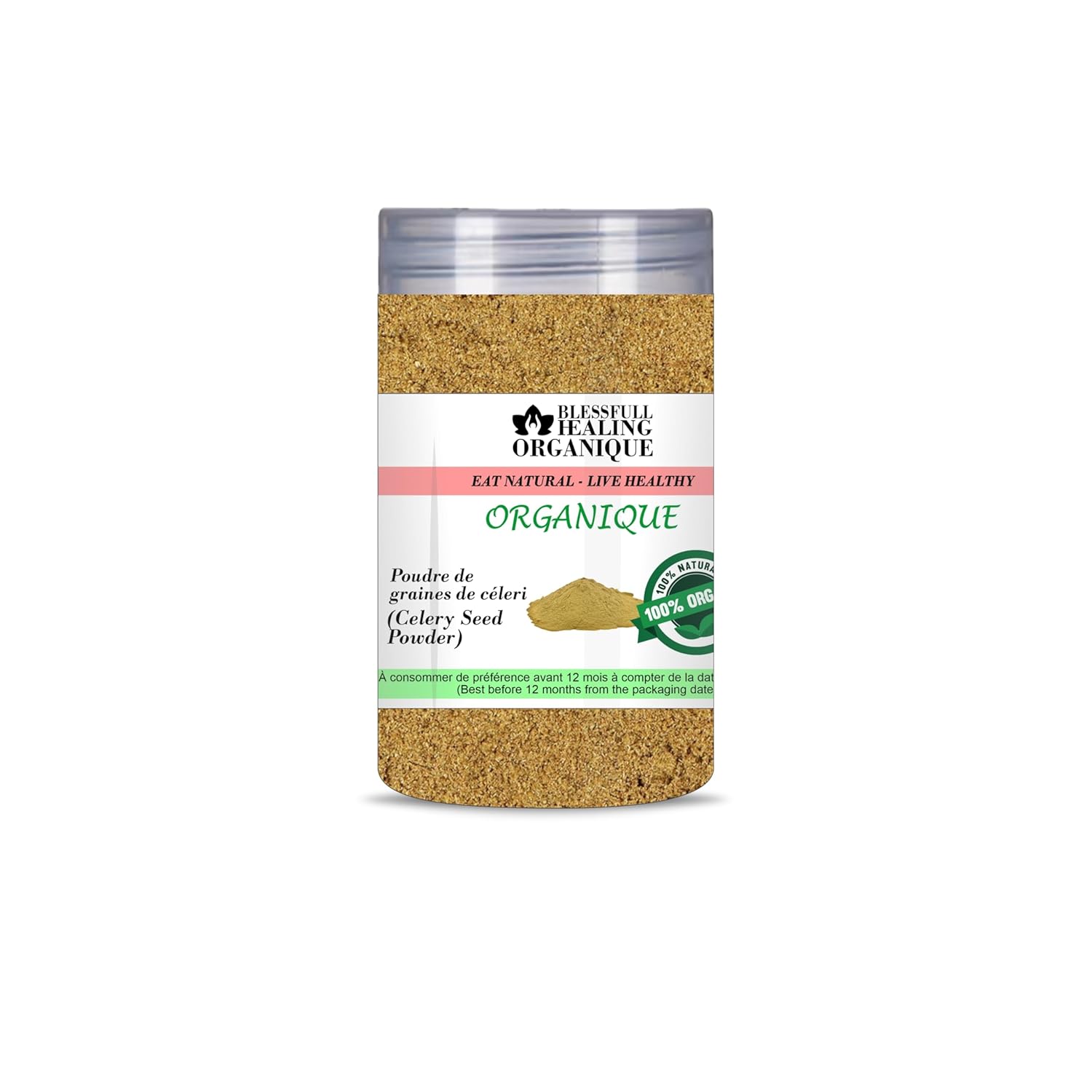 Blessfull Healing Organic Celery Seed Powder 200 Gram