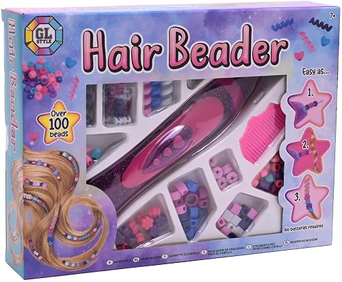RMS Grafix GL Style Fashion Glitter Hair Beader