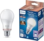 Philips Smart LED A19 E26 100W A-Line Light Bulb, Dimmable Full Color and Tunable White (2200-6500K)