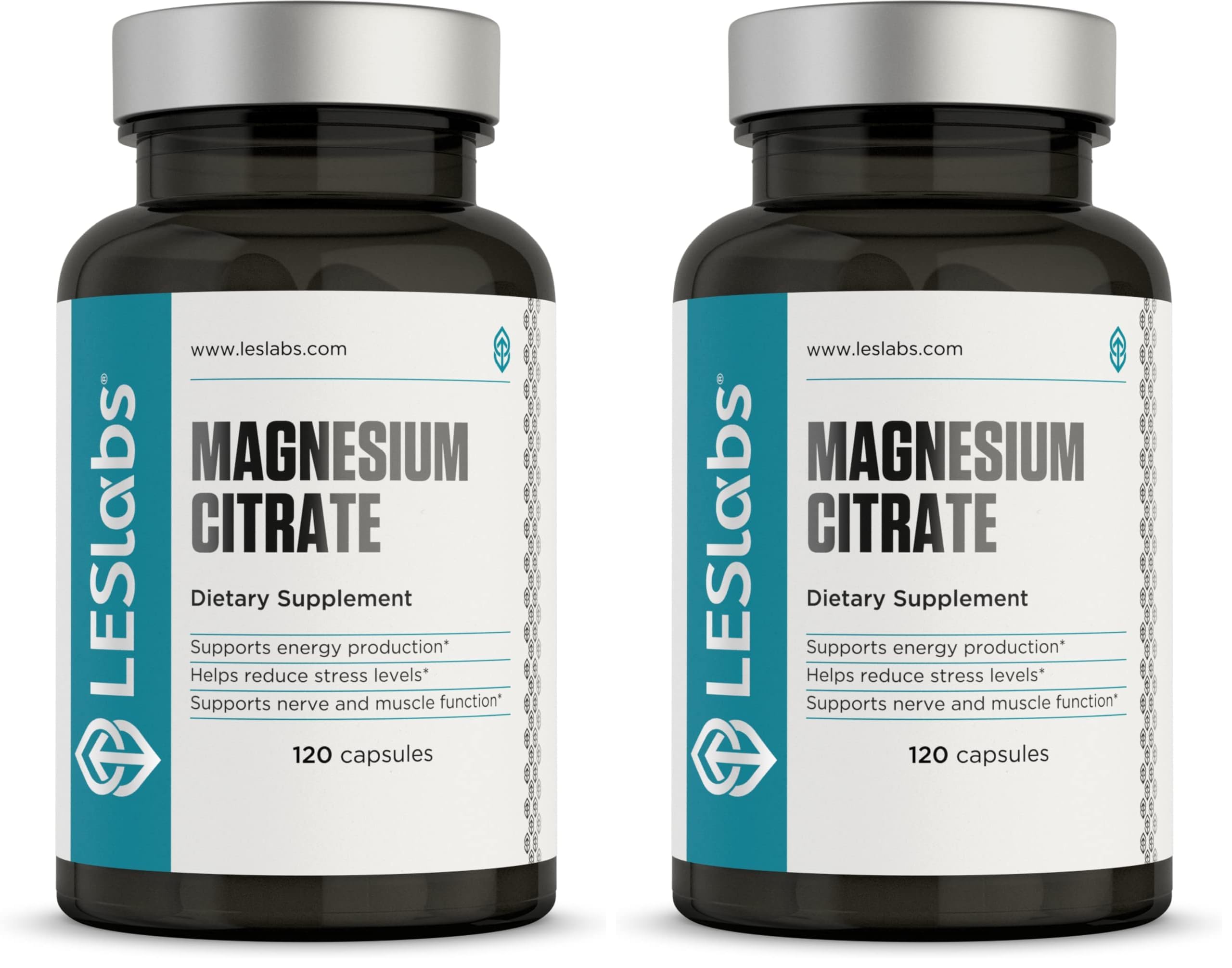 LES Labs Magnesium Citrate Supplement, 120 Capsules — Amazon image 8