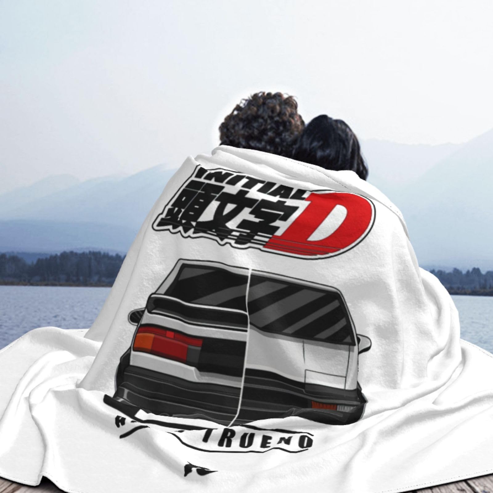 Amazon｜頭文字d イニシャル D ae86 ブランケット 毛布 タオルケット